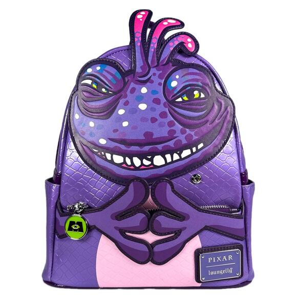 Loungefly Monsters Inc Randall Boggs Cosplay Mini Backpack NWT